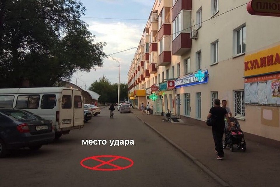 Трехлетний мальчик после ДТП был госпитализирован