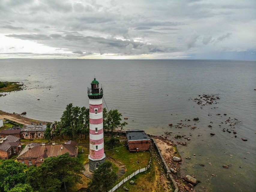 Шепелевский маяк построен в 1910 году. Фото: Илья КРУШЕВСКИЙ