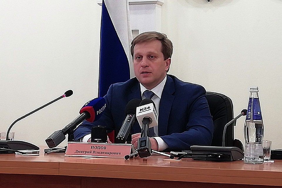 Министр здравоохранения Алтайского края Дмитрий Попов Фото: Анна СЕМИНА