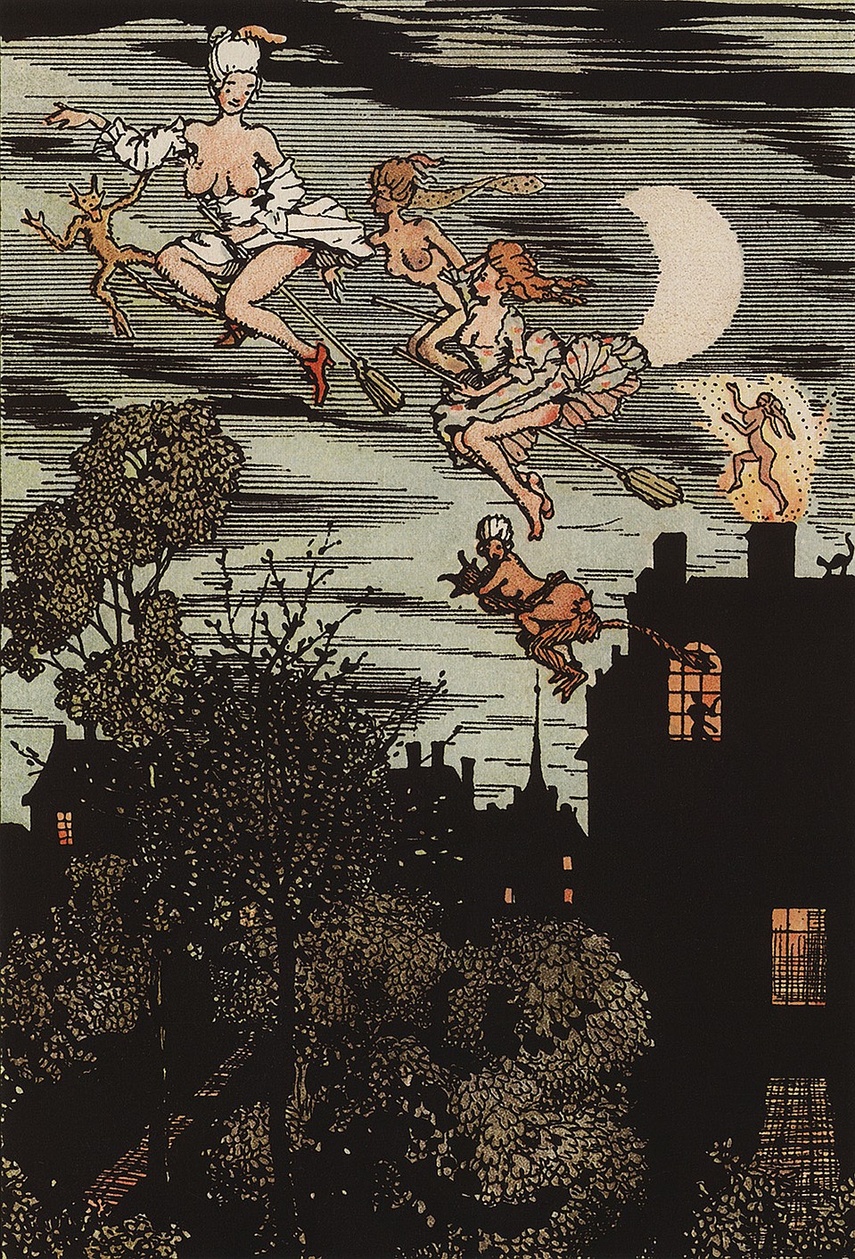 «Книга маркизы», иллюстрация, 1918 год