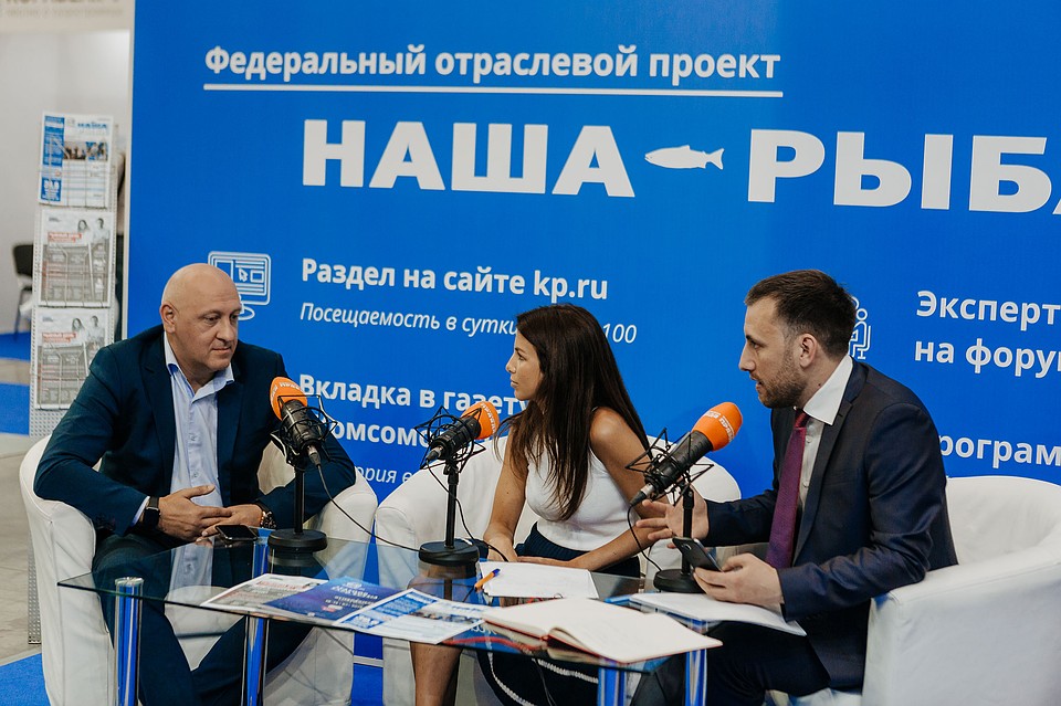 На выставке работали мобильные студии ведущих федеральных СМИ. Автор фото: Expo Solutions Group