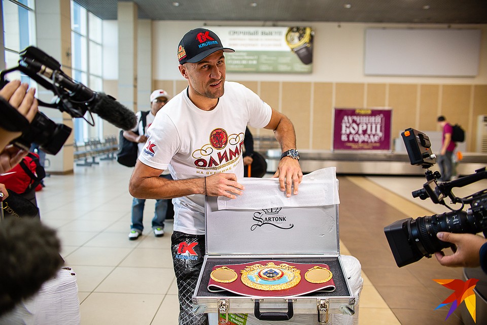 Krusher будет защищать чемпионский титул WBO. Фото: Валерий ЗВОНАРЕВ