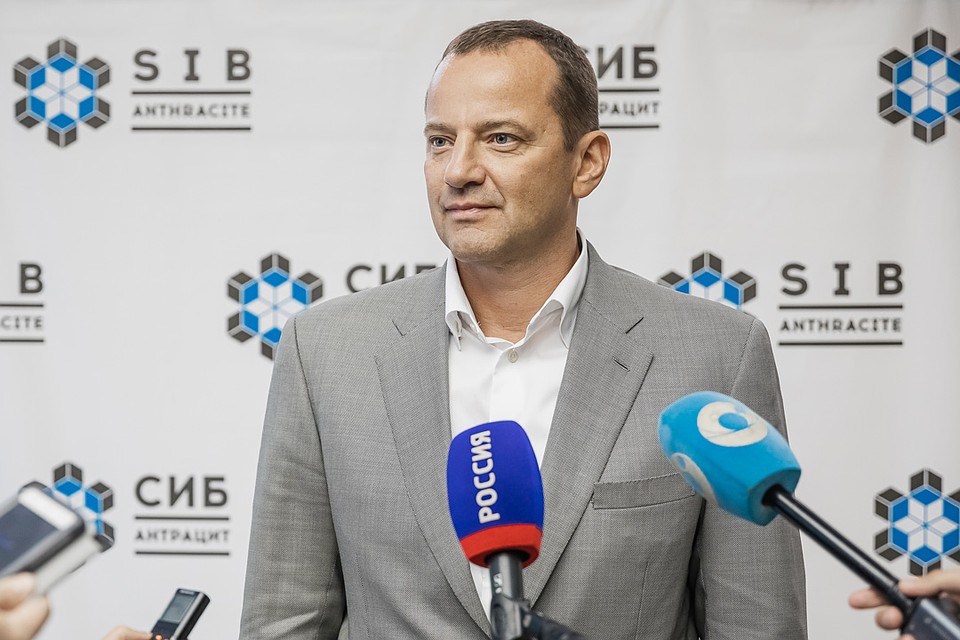 Генеральный директор группы «Сибантрацит» Максим Барский. Фото: Сергей Тимофеев.