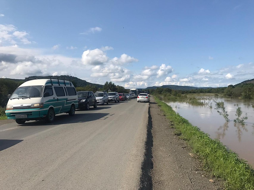 Смоляниново сильно подтопило 30 августа Фото: Олег БЕЛОВ
