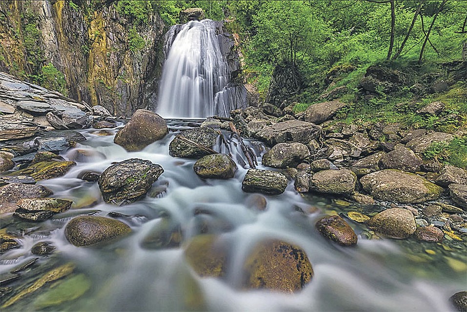 Алтайский заповедник. Водопад Корбу. Фото: photojourneys.ru