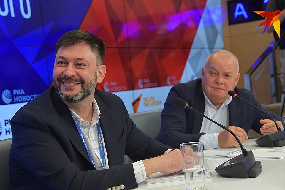 Кирилл Вышинский и Дмитрий Киселев Фото: Владимир ВЕЛЕНГУРИН