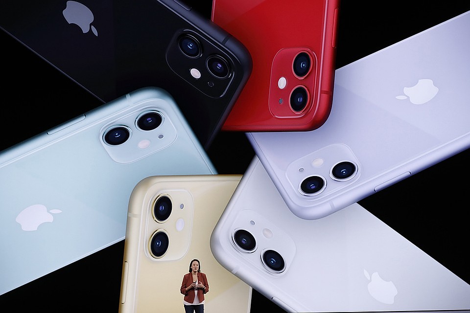 Презентация новых телефонов Apple Фото: REUTERS