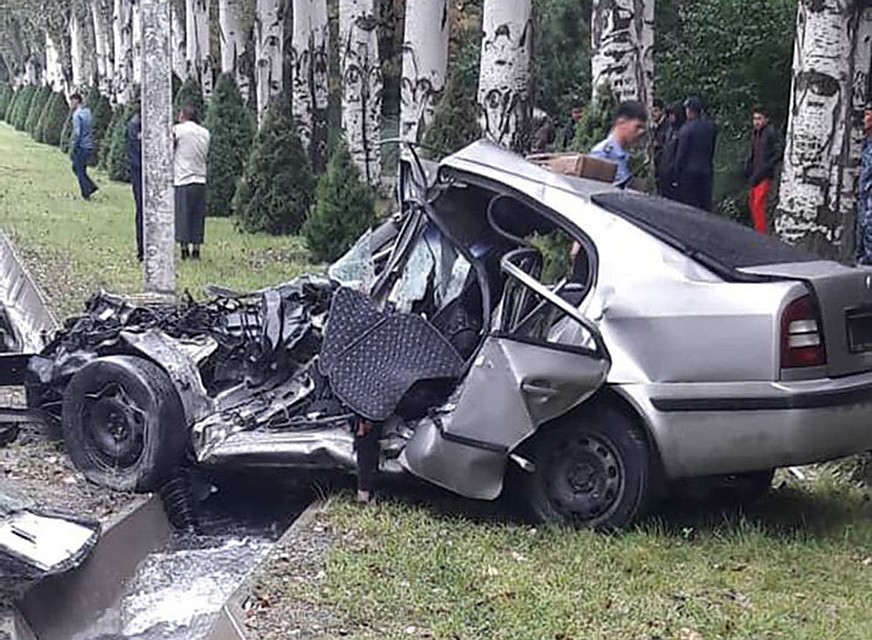 Все погибшие сидели в легковушке. Фото: Предоставлено очевидцем