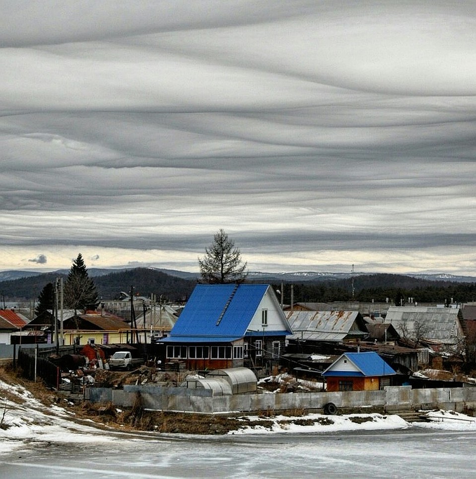 Сугробы на небе. Фото: Данила Целяев.