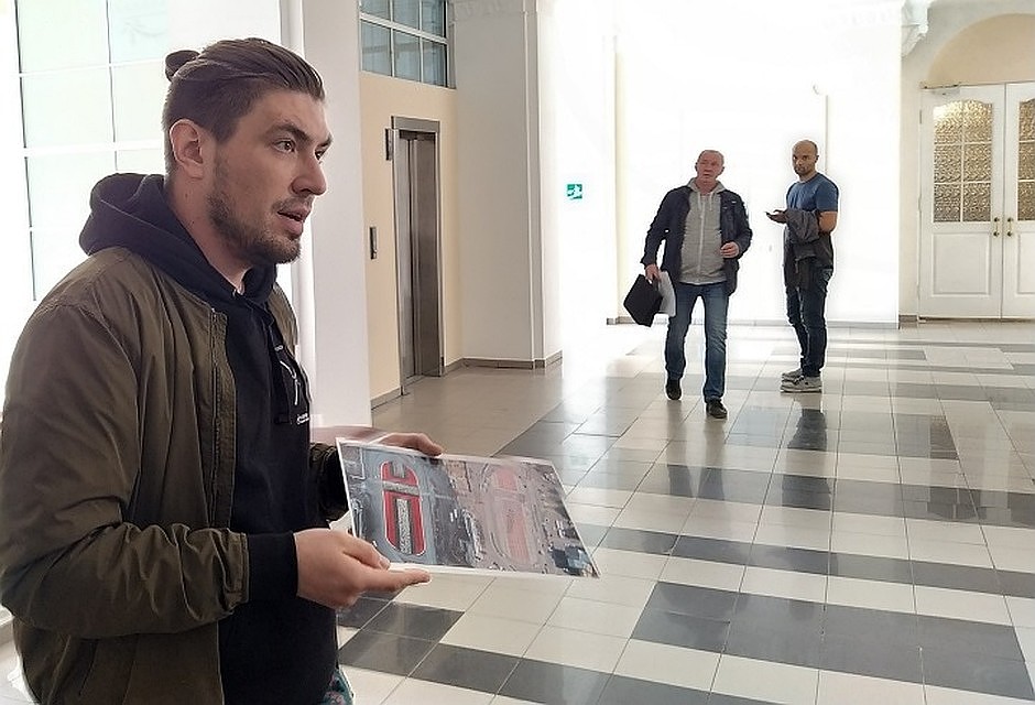 Сегодня "Стенограффия" утвердила финальный эскиз и отметила, что слово "крест" в названии фигурировать не будет. Фото: Евгений Стоянов