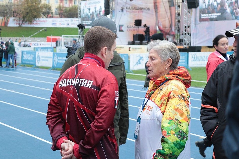 На «Калашников Биталон Фест» также приехала Галина Кулакова. Фото: автора