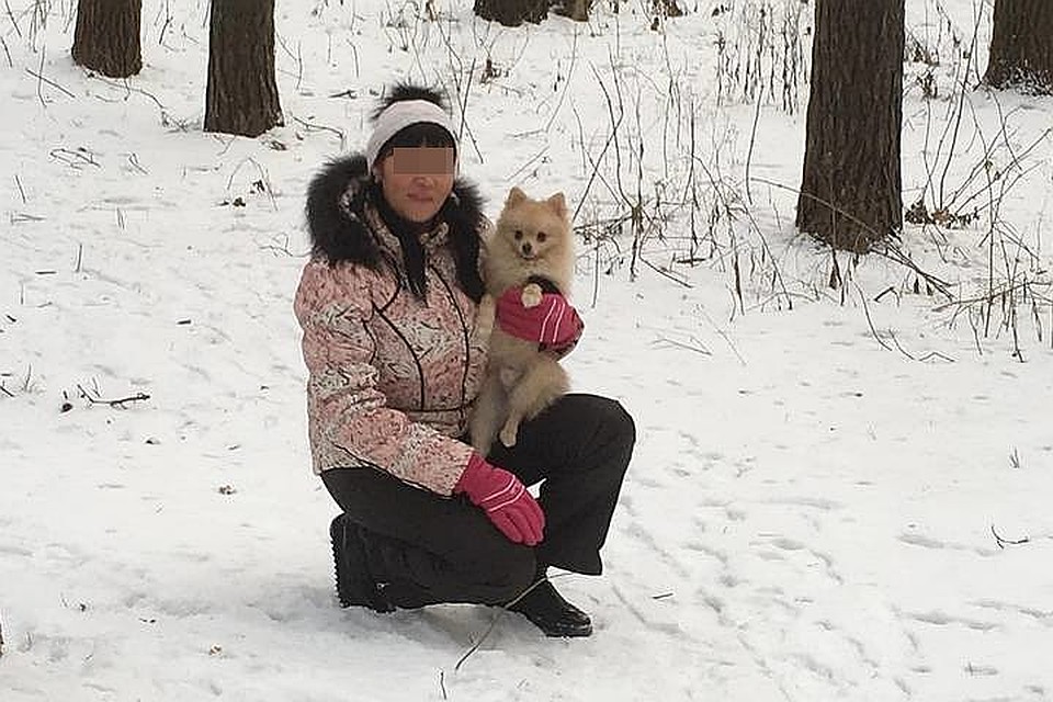Женщина жила с мужем, сыном и собакой
