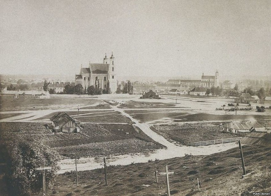 Казнили Калиновского на площади Лукишки. Фото: Wikipedia.org