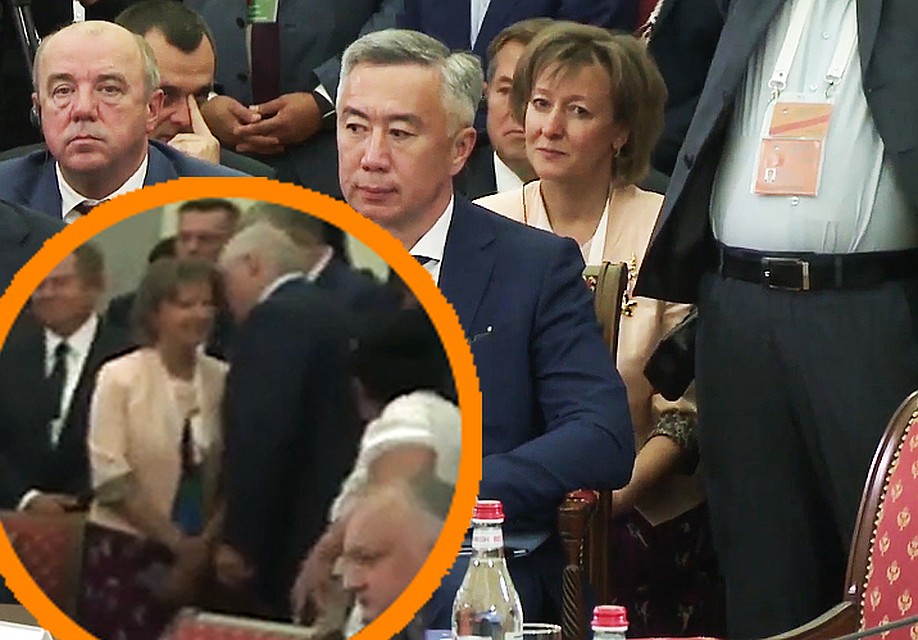 Вот эта женщина крупнее. Кадр пресс-службы премьер-министра Армении.