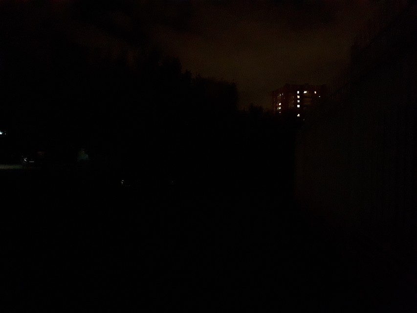 Так выглядят окрестности, если фотографировать без вспышки Фото: Анастасия Захарова