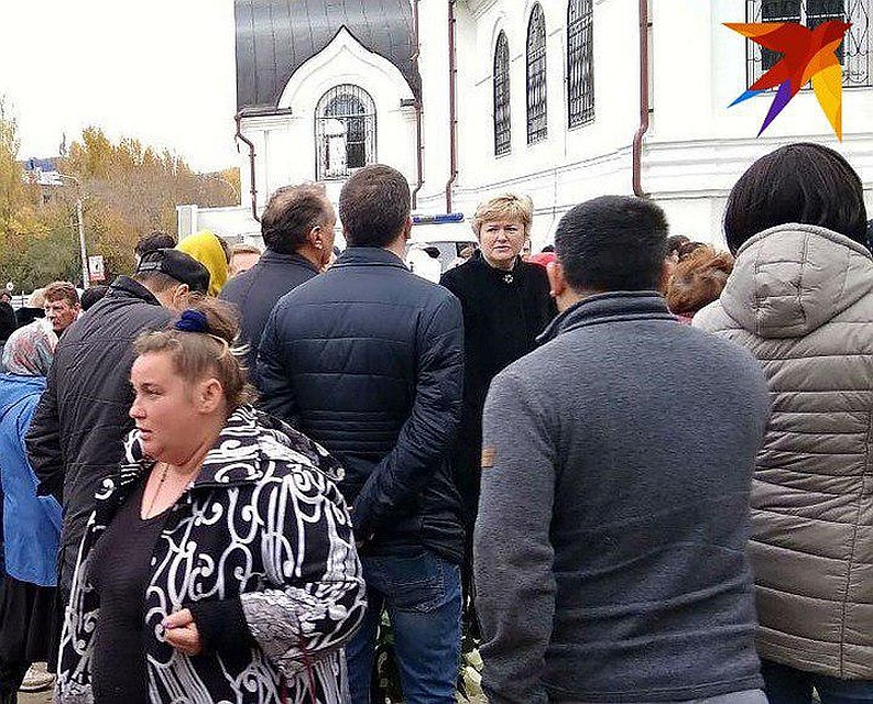 Председатель правительства Саратовской области Стрелюхин приехал на отпевание Лизы Киселёвой Фото: Екатерина Семенова