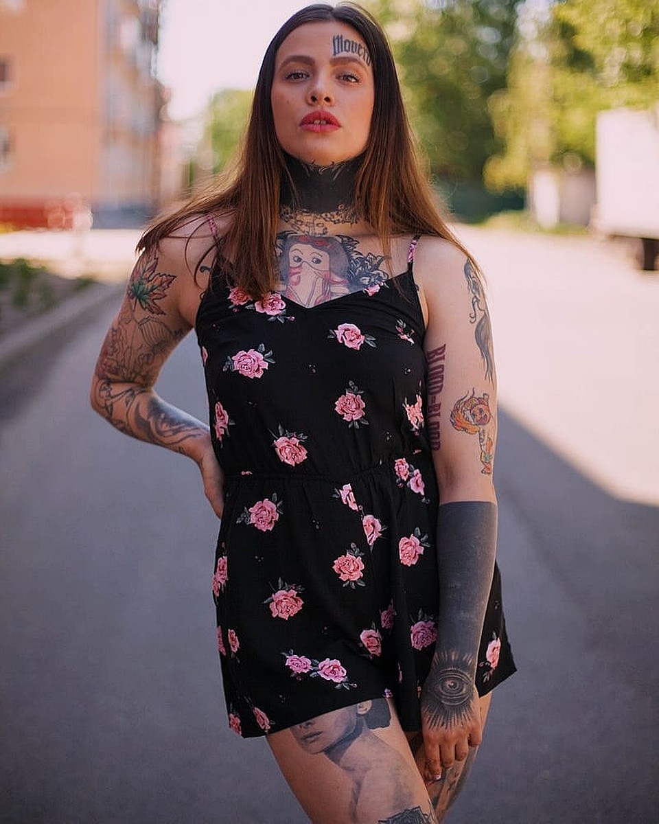 Первую татуировку Мария сделала 10 лет назад.