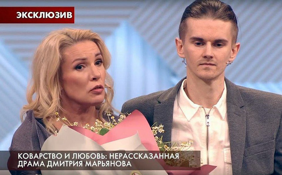 Ирина Лобачева с мужем Иваном Третьяковым на шоу «Пусть говорят» Фото: Первый канал