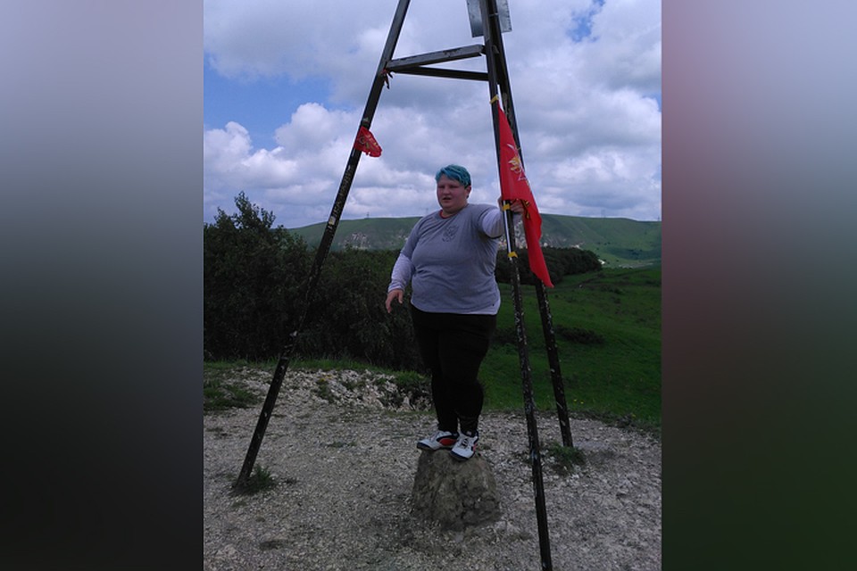 Екатерина Гордеева на сборах в Кисловодске. Там спортсменка ходила на гору Малое Седло.