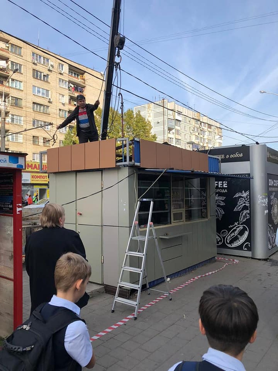 Павильоны демонтировали после решения суда Фото: facebook.com/vladimir.verbitskiy