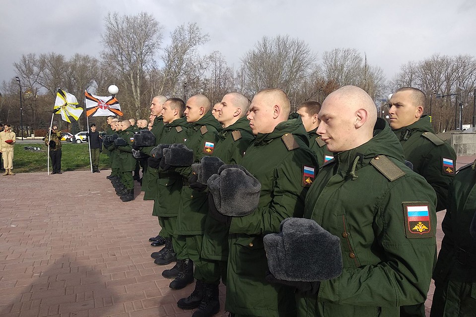 Торжественная отправка призывников в Липецке Фото: Пресс-служба администрации Липецкой области.