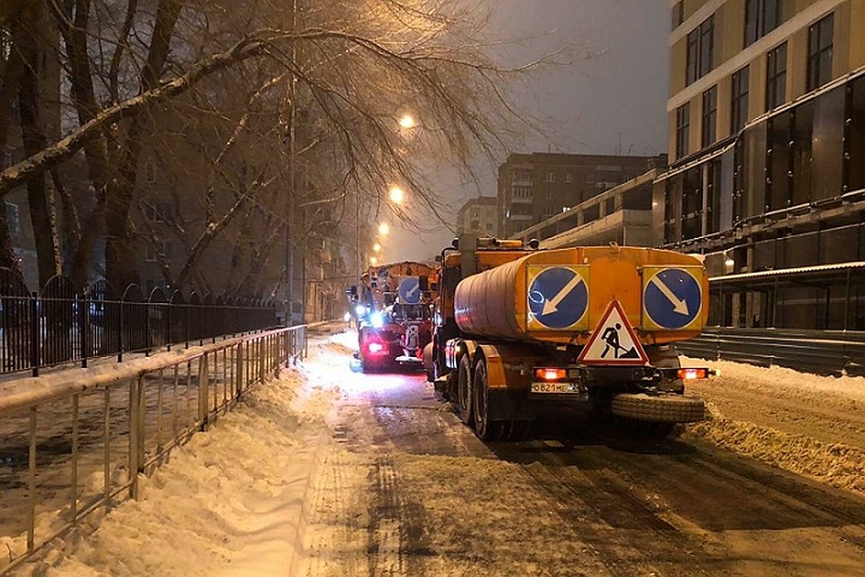 Уборка снега. Фото: Личная страничка героя публикации в соцсети