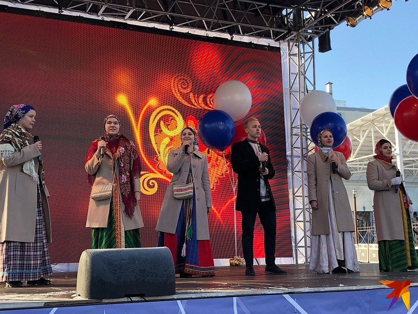 А вот и народники Фото: Алексей КОСЕНЧУК