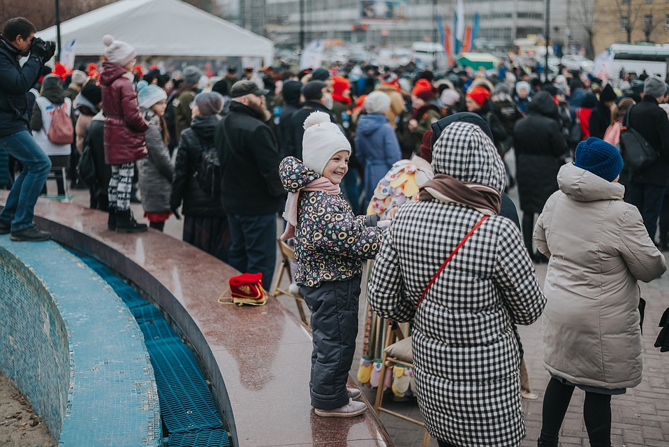 Ребятишкам праздник пришелся по душе. Фото: Даба ДАБАЕВ