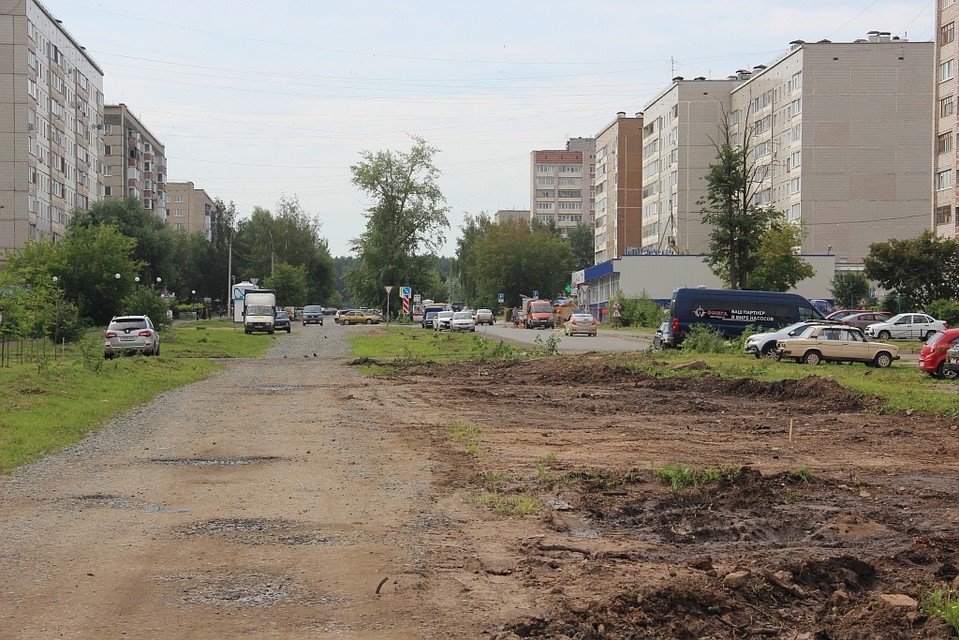 Улица Мужвайская до ремонта Фото: PR-служба проекта БКАД