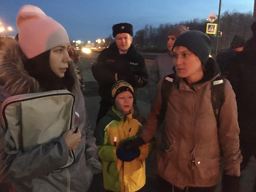 С родителямии полицией не страшно. Фото: ОНФ