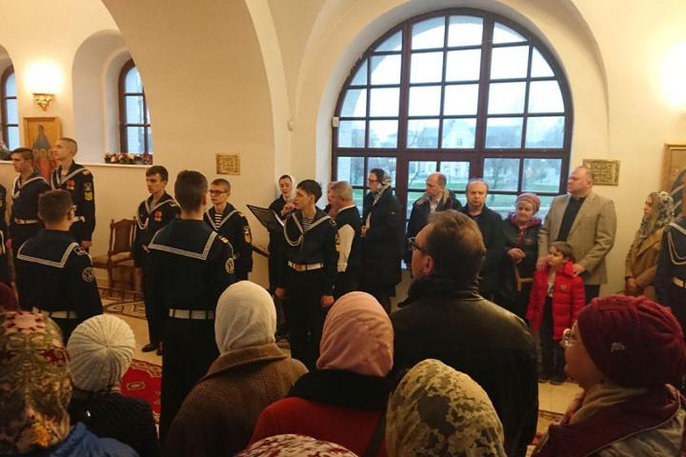 В гусевском храме Всех Святых освятили придел Георгия Победоносца. Фото: Кирилл Алексеев