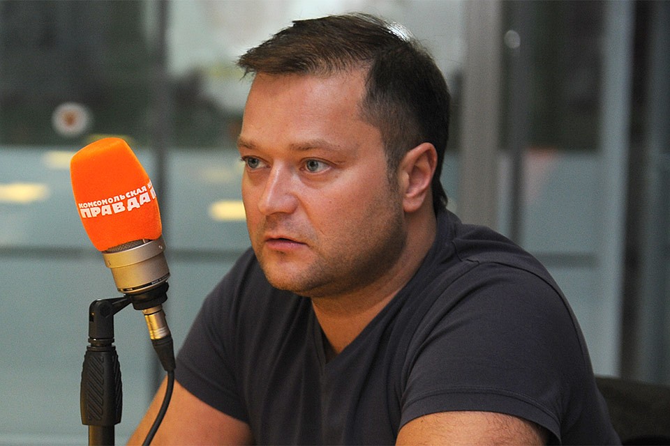 Никита Исаев в эфире Радио "Комсомольская правда". Фото: Иван МАКЕЕВ