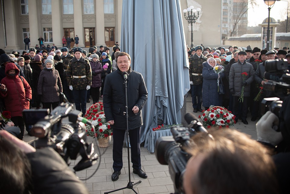 На мероприятии побывал губернатор Дмитрий Азаров Фото: Ксения ТИМОФЕЕВА