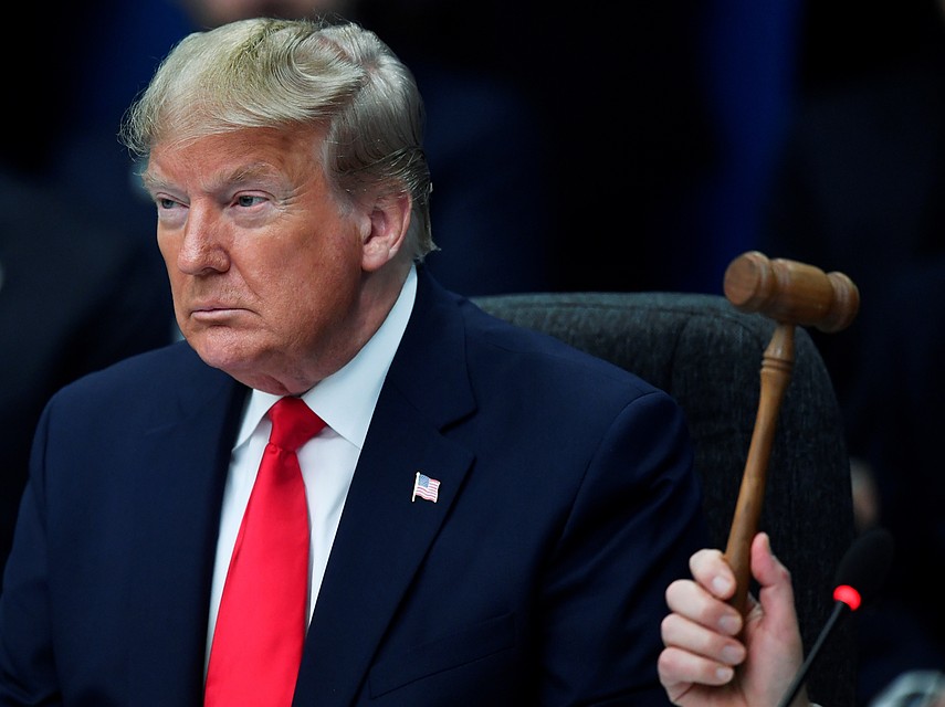 Трампу будет 74, он бодр и не планирует покидать Белый дом. Фото: REUTERS