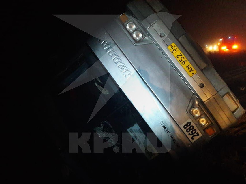 Всего в автобусе находилось семь пассажиров, и пятерым понадобилась экстренная медицинская помощь Фото: Предоставлено очевидцами