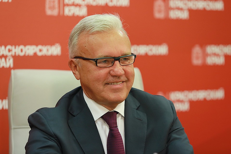 Александр Усс, губернатор Красноярского края