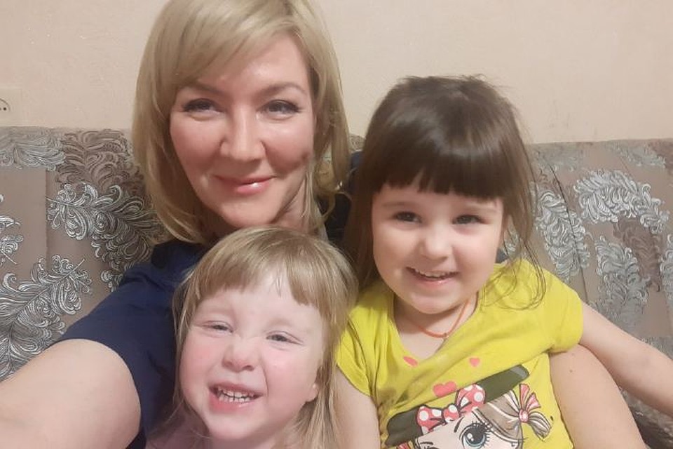 Оксана: "Моей любви хватит на всех!" Фото: семейный архив.