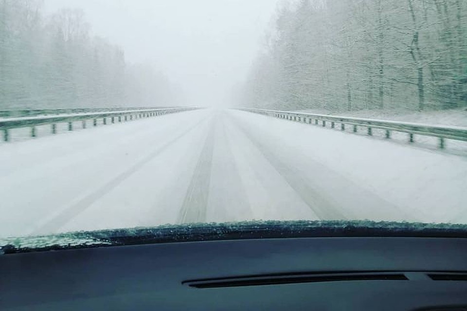Снегопадов в прошлом месяце было всего два - 4 и 5 января. Фото из группы "Погода и метеоявления в Калининградской области". Фото: vk.com
