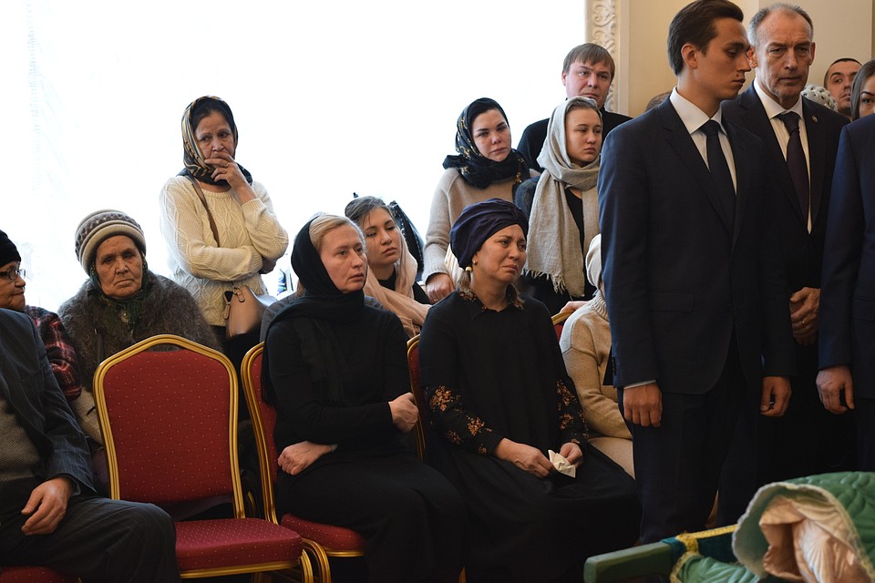В зале находилась вся семья Айрата Хайруллина: его отец и брат, жена, два сына и дочь. Фото: Алина ГАБДУЛИНА
