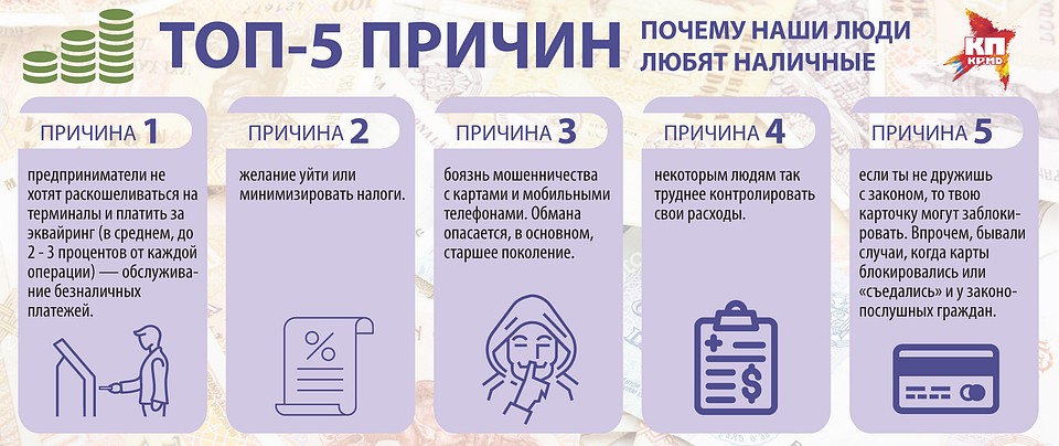 Топ-5 причин нелюбви безнала.