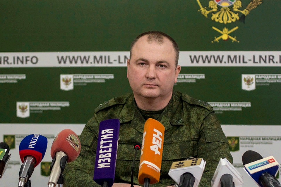 Начальник Управления НМ Республики Ян Лещенко рассказал подробности провокации. Фото: ЛИЦ