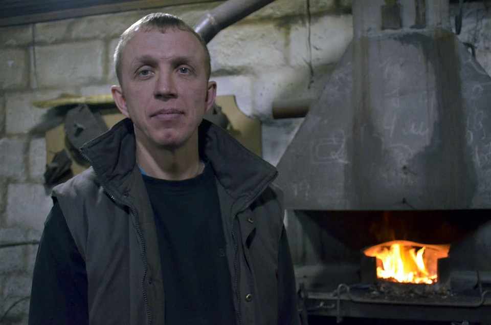 Кузнец Алексей Устименко. Фото Ильи Кочеткова