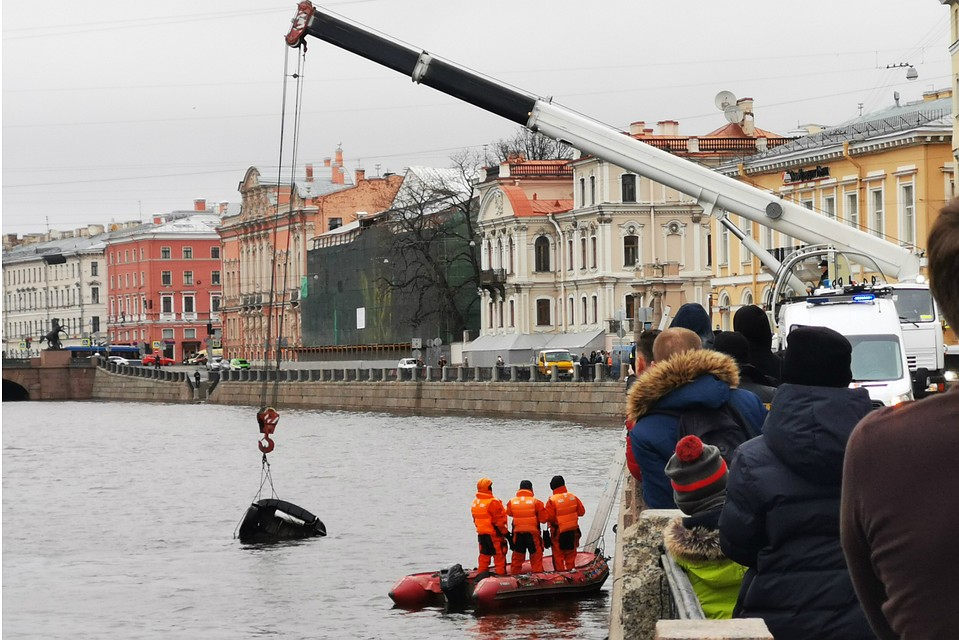 Пассажиров в легковушке не было. Фото: vk.com/spb_today