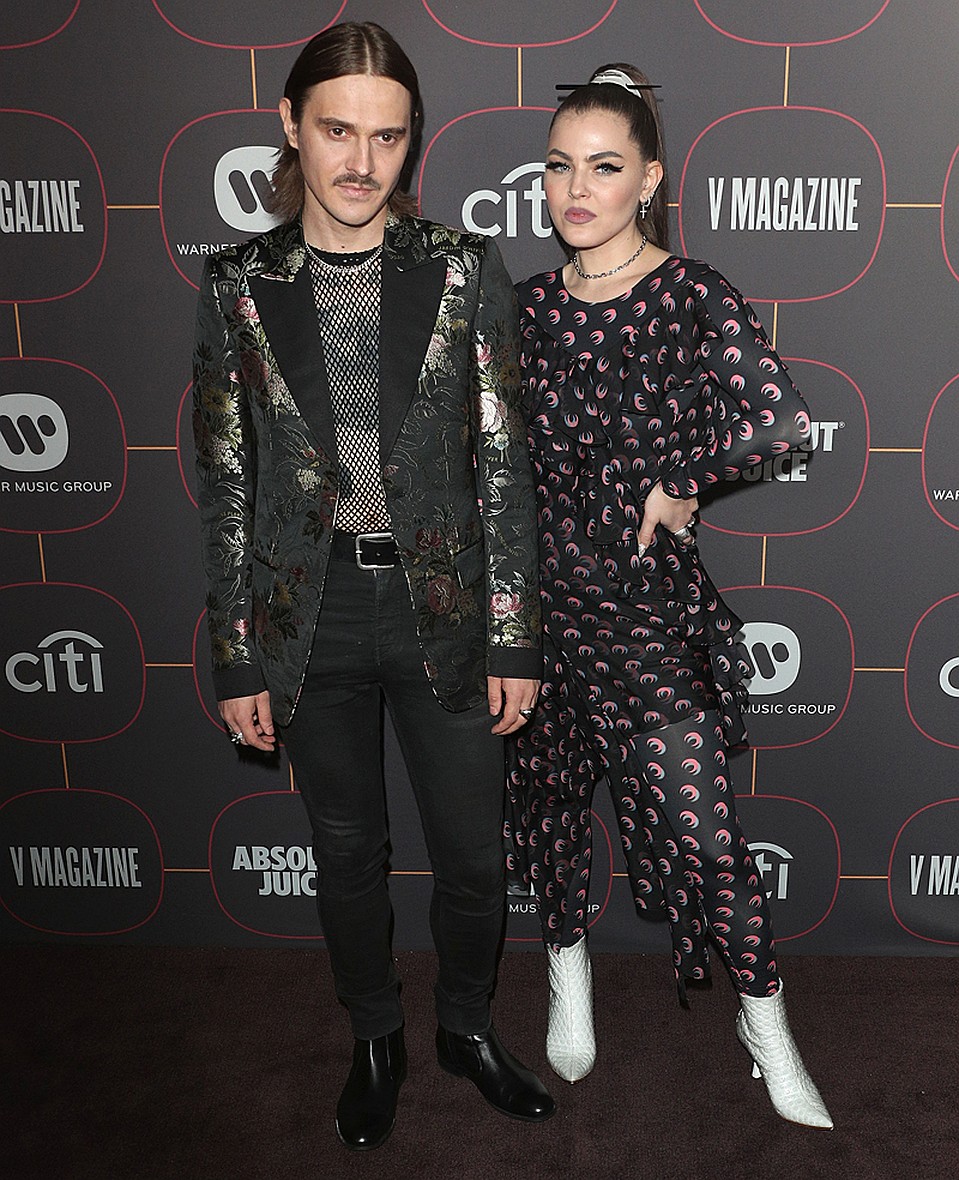Солист Little Big Илья Прусикин и Софья Таюрская на Warner Music Group Pre-Grammy Party 2020 Фото: EAST NEWS