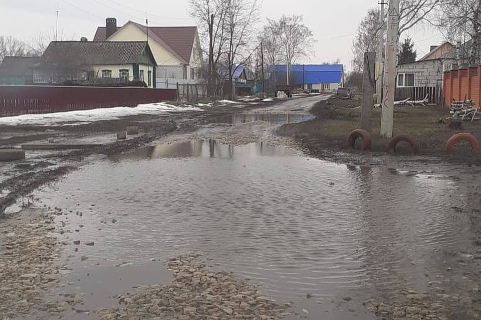 Жители Липецкой области пожаловались на дорогу, которую годы не могут заасфальтировать Фото: Предоставлено "КП"