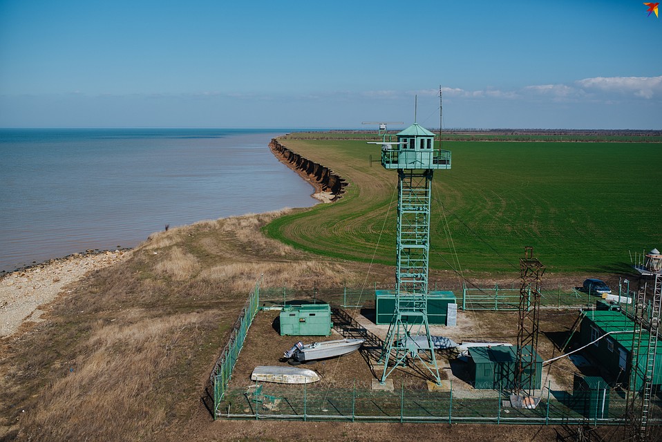 По правую руку - хутор Морозовский. Фото: Ксения Заводчикова.
