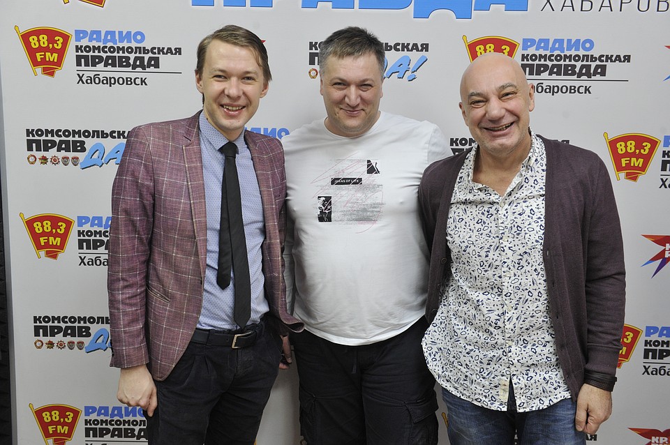 Андрей Трумба, художественный руководитель Белого театра и Константин Зайнулин, директор Хабаровского краевого музыкального театра Фото: Сергей ПЯТКОВ
