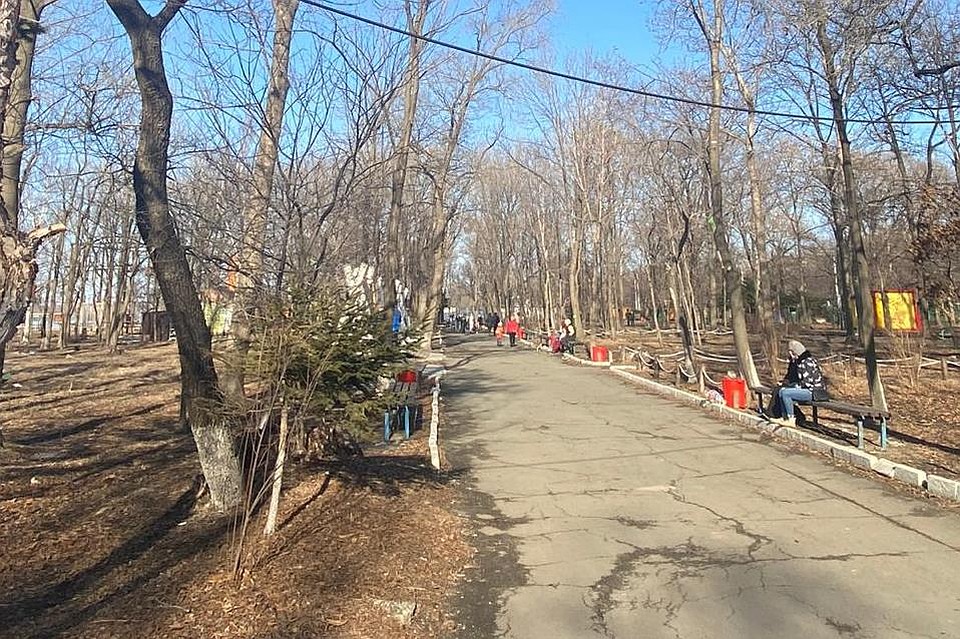 Парк Лазо на Санаторной работает Фото: Илья КУЗНЕЦОВ