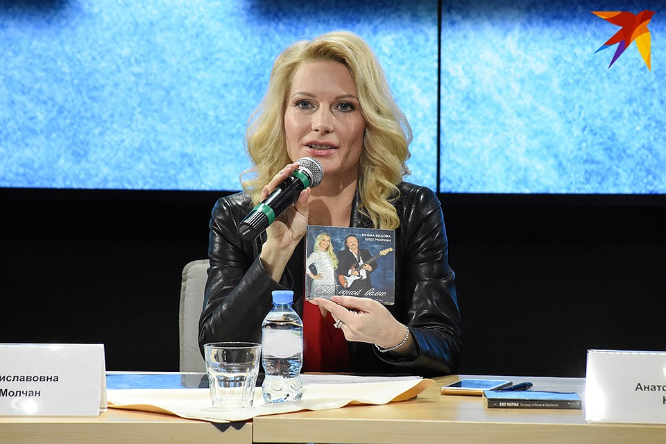 Ирина Видова рассказала об альбоме "На одной волне" - совместным с Олегом Молчаном. Фото: Татьяна МАТУСЕВИЧ