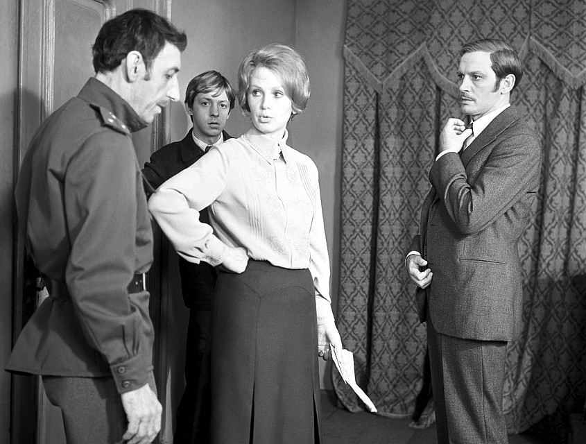Актриса Валентина Титова на съемках фильма "Дни Турбиных", 1976 г. Фото Анатолия Ковтуна /Фотохроника ТАСС/